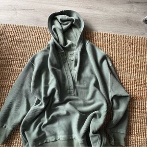 aerie long sleeve ribbed top